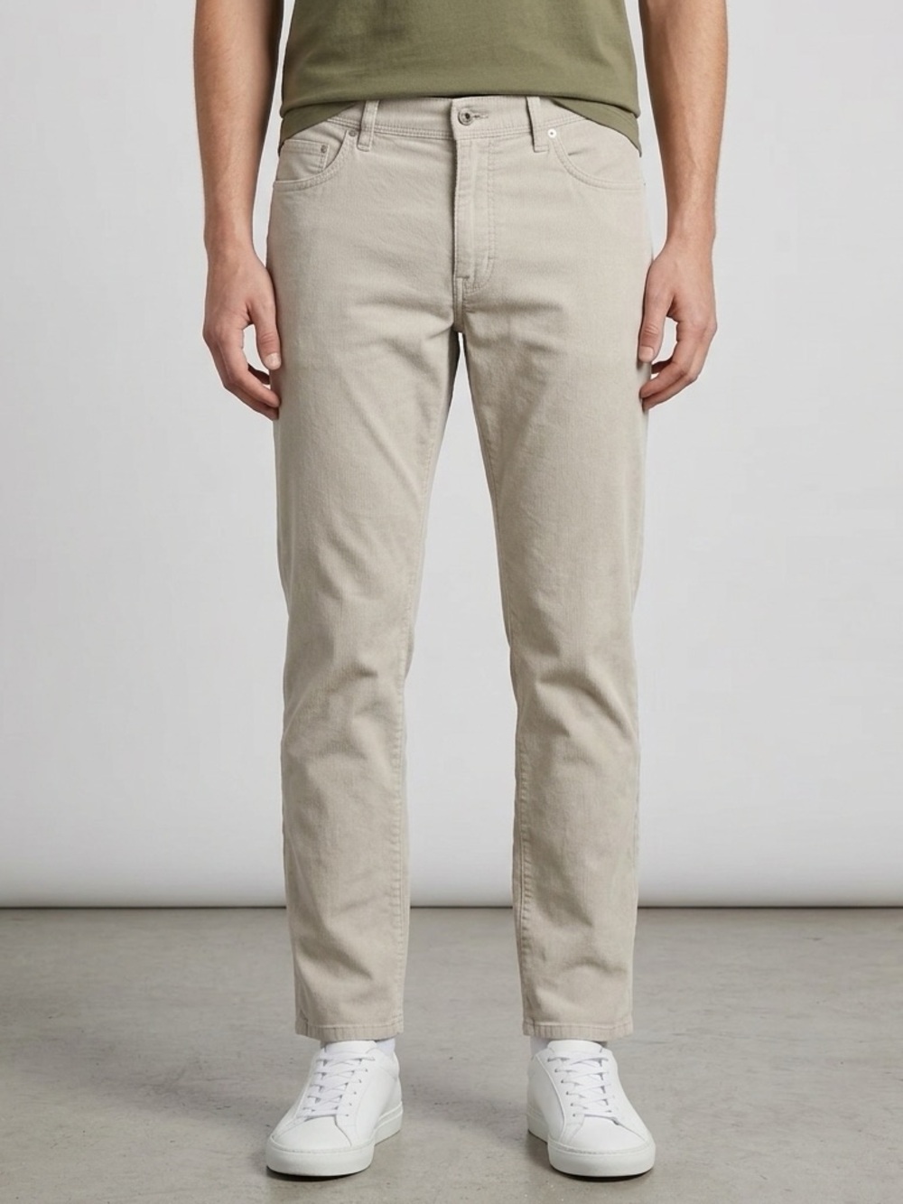 Brax Cadiz Hi-Flex Khaki Pants 38x34 Stretch Straight Business Casual Golf